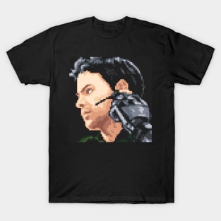 Chris Redfield Pixel Art T-Shirt